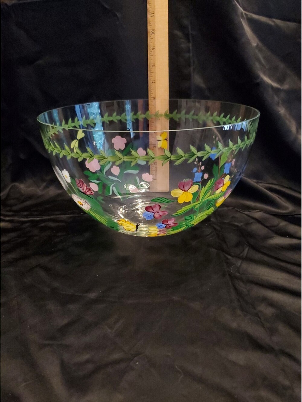 Lenox Butterflies And Blossoms Glass Bowl